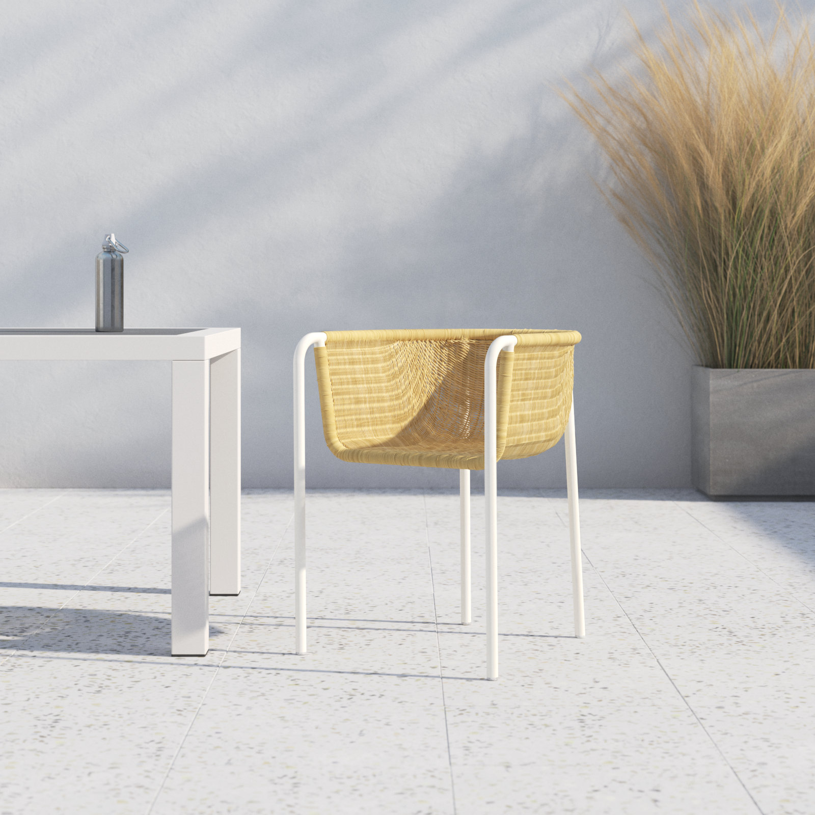 Catania Premium All-Weather Wicker Outdoor Dining Armchair