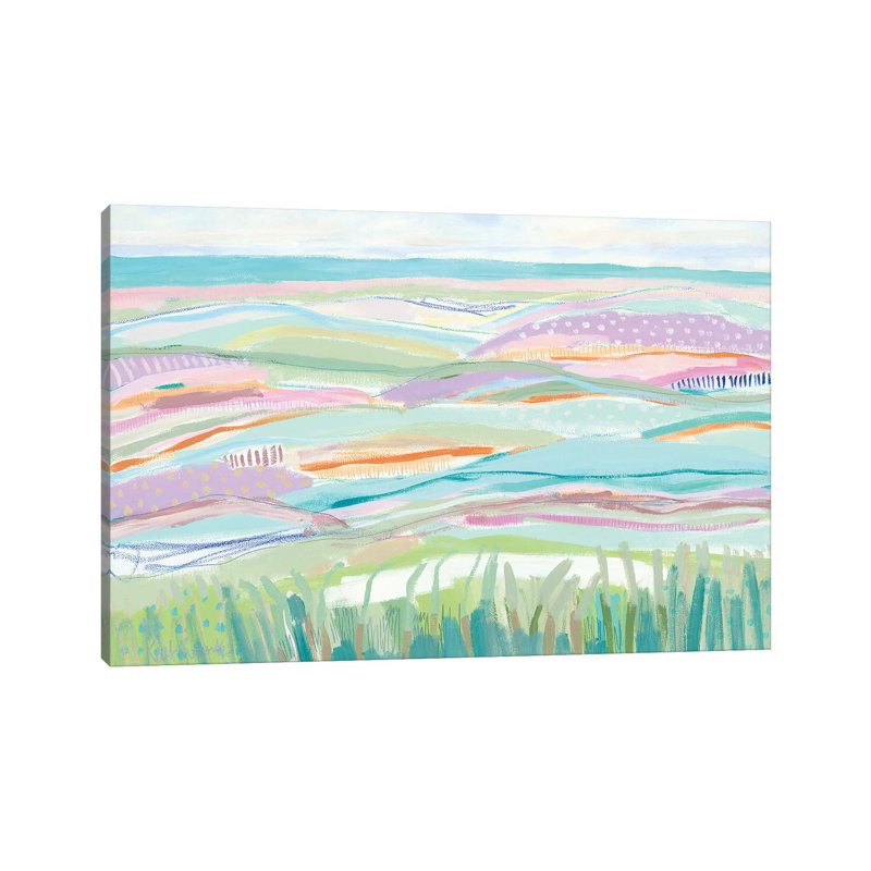 «Almost to the Beach», reproduction d'art sur toile tendue