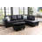 Halid Wide Sofa & Chaise with Ottoman-1589846994-1589846993