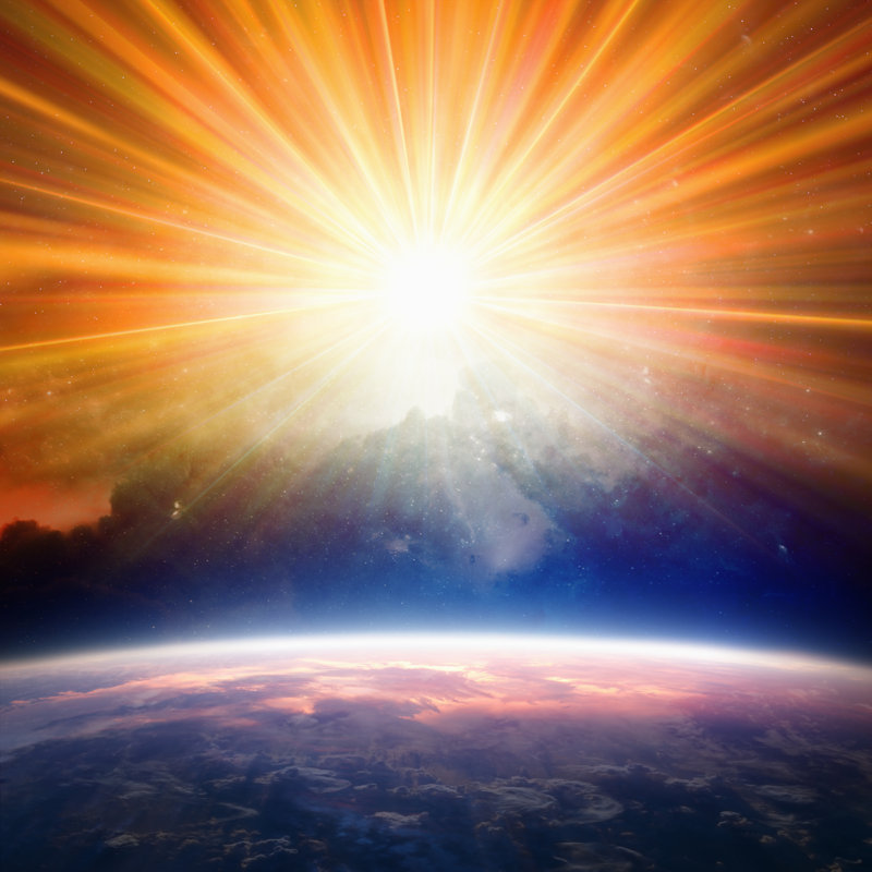 Bright Light - Wrapped Canvas Print, 122cm H x 122cm W x 3.8cm D