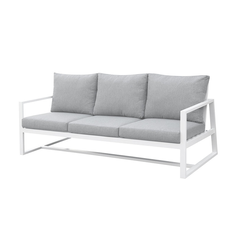 Ellayne 35'' Wide Patio Sofa with Cushions, Beige
