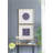 S/2 23.6X23.6" Lillian Purple Crystal Shadow Boxes Wall Décor