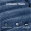Boneless Cloud Sofa,Corduroy Fabric,Deep Seat Couches,Double-Layer Design,Removable Cushion-2111925470-2111925464