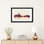 «New York City» par Michael Tompsett, impression sur toile tendue beige