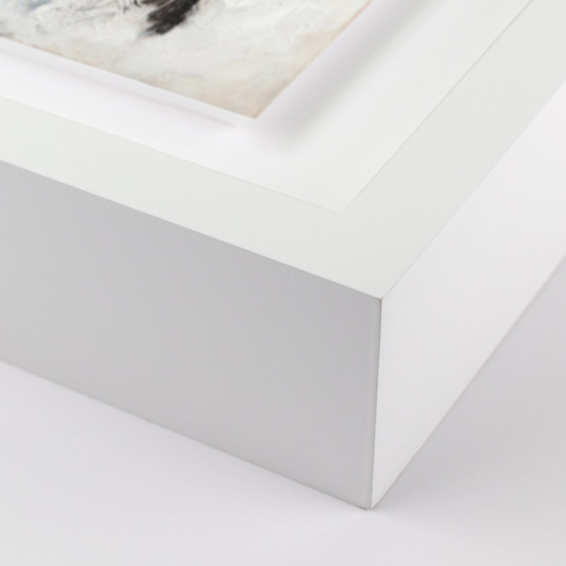 To Be Seen & Known Print by Allison Rohland, 30" H  x  40" W x 2.5" D, Black Framed