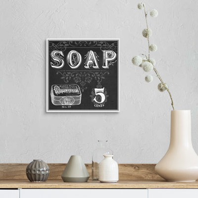 " Chalkboard Bath Signs I "