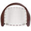 Chaise avec accoudoirs en cuir Thanusan-988202870-988202873