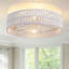 Ventilateur de plafond 20 "avec lumières Boho