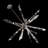 Solitude Aluminum Dimmable LED Sputnik Sphere Chandelier-70593598