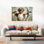 Cupid'S Aim Vintage Abstract Wall Art Print 1 Piece Wrapped Canvas Wall Art-2133831588