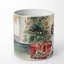 Bougie de Noël parfumée avec support en céramique