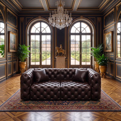 Modern Modular Sectional Sofa, Handmade Button Tufted with Pillows, Customizable for Living Room