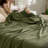 Bedsure 100% Cotton Blanket Soft Cozy Textured Herringbone Woven Blanket for All Seasons-105504831-105504833