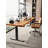 Solid Wood Electric Lifting Standing Desk-1877525042