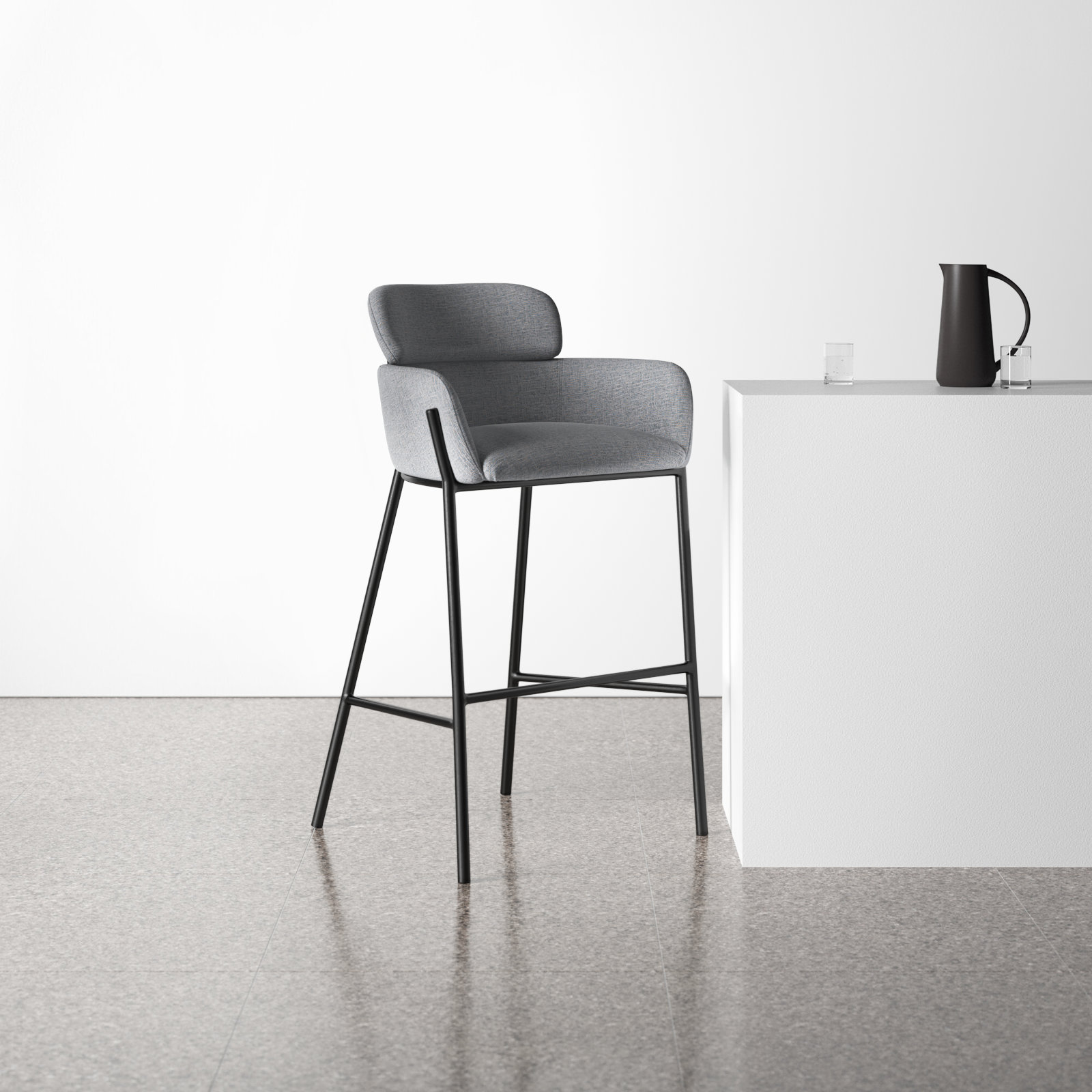 Inanna 29.7'' Bar Stool