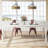 Lamekia Metal Base Dining Table-568333581-559635827