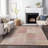 Premium Machine Washable Prisco Blush Rug-951730553