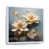 Cadre flottant blanc