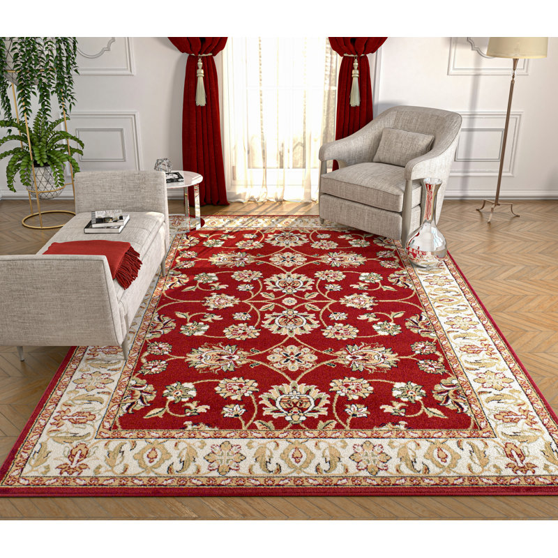 Tapis modernes Jacobah pour le salon, Rectangle de 2 pi x 3 pi