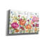 «Garden Party V» Epic Graffiti par Silvia Vassileva, art mural sur toile, 40 po x 26 po-117052554