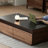 Simple design of retro solid wood coffee table