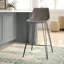 Tabouret de bar et de comptoir en similicuir Volya-618738043-618737988
