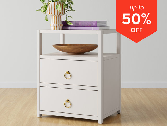 Up to 50% off.