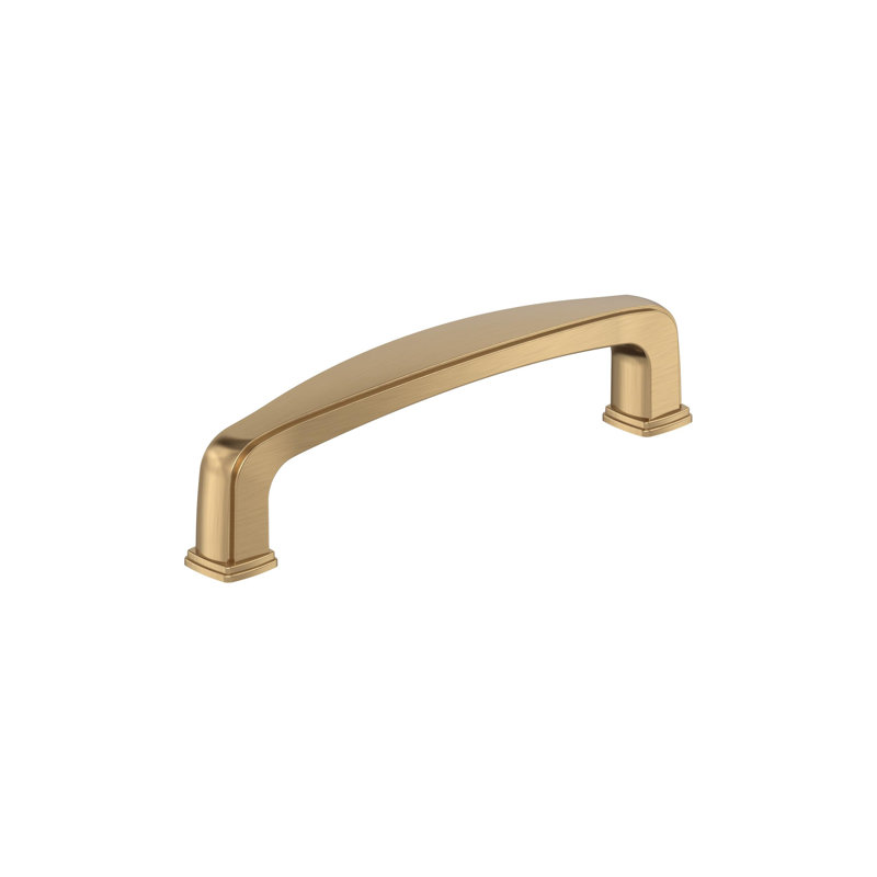 Franklin 3-3/4 inch (96mm) Center-to-Center Champagne Bronze Cabinet Pull - 25 Pack, 3 3/4", Champagne Bronze