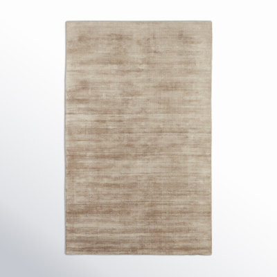 Owens Hand Loomed Rayon / Viscose Pelican Rug