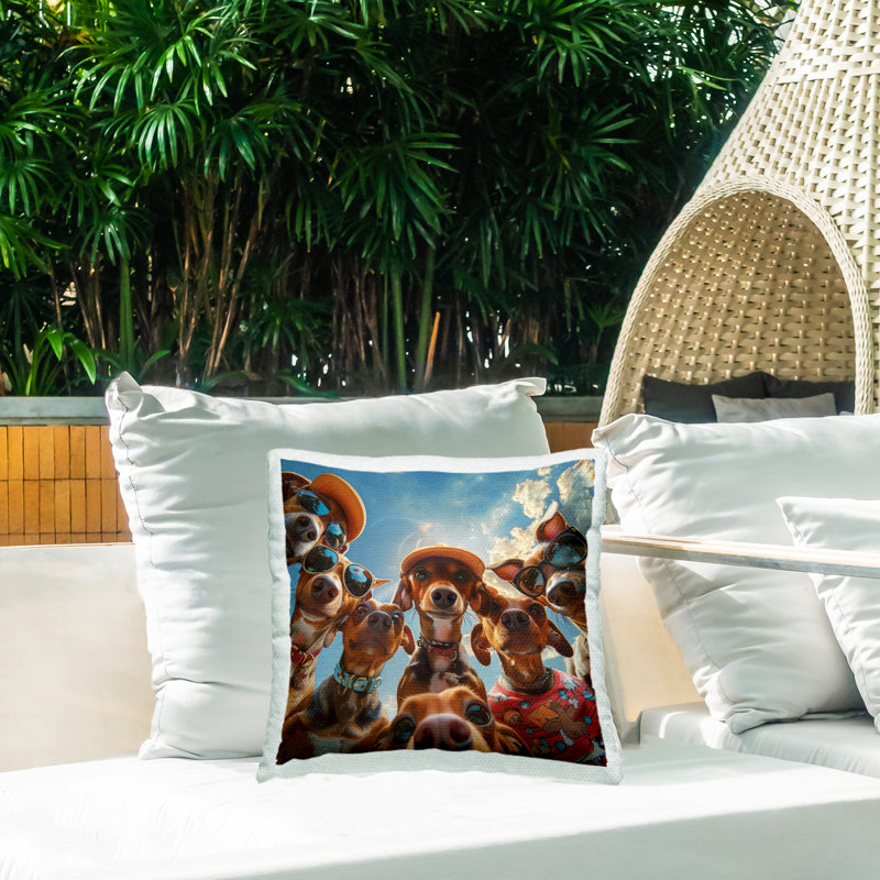 Coussin d'extérieur Stupell Industries