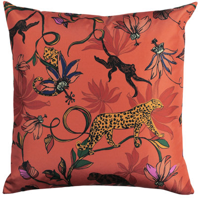Wildlife Indoor / Outdoor Floral Square Cushion