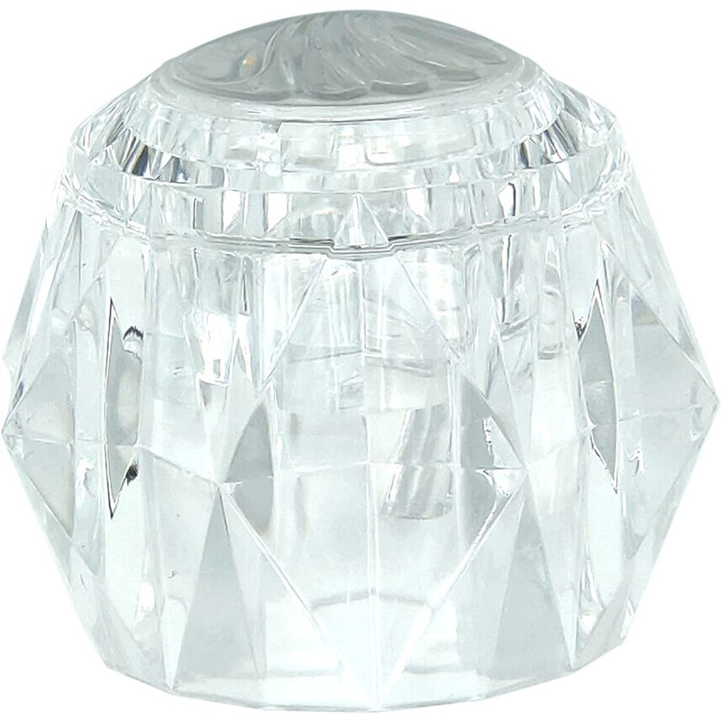Clear Acrylic Tub and Shower Offset Handle Knob