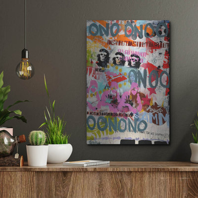 «On» par Incado, art mural en métal