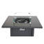 Table de foyer d'extérieur en acier avec couvercle H 25 po x l 30 po-2013107539