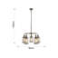 Carpinteria 5 - Light Shaded Chandelier