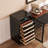 Freestanding Red Oak Wine Cabinet with Embraco Compressor, Humidity Control & UV Glass Door