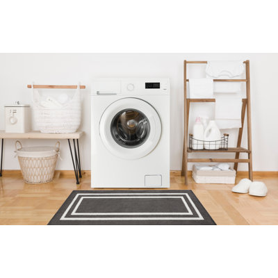 Nautica Double Line Machine Washable All Loop Tufted Rugs 1-Piece