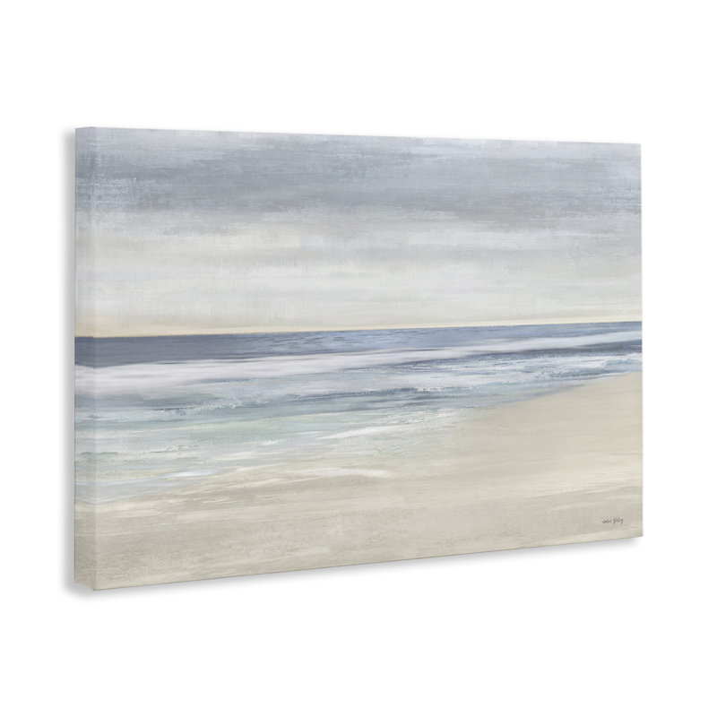 Art mural sur toile Subtle Beach par Amber Sterling, H 16 po x l 24 po