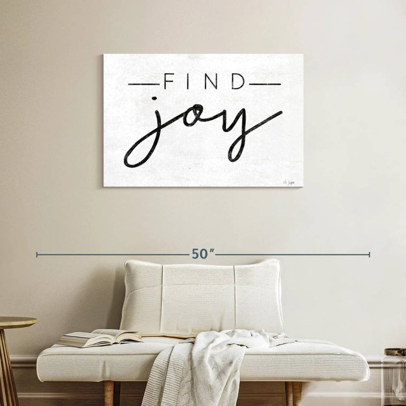 Tergel Find Joy, 24" H x 36" W