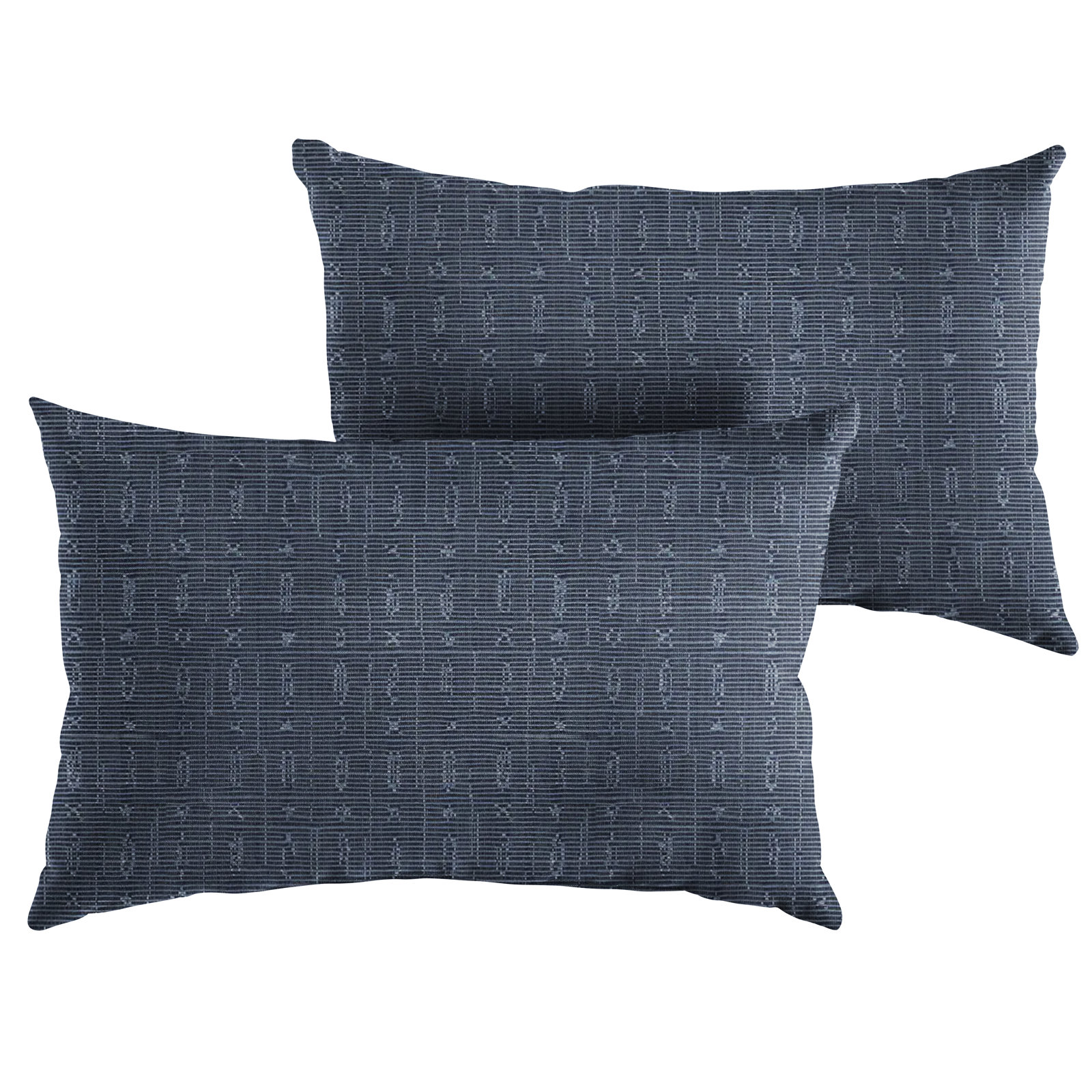Davant Geometric Sunbrella® Indoor/Outdoor Lumbar Throw Pillow, 14" x 24"