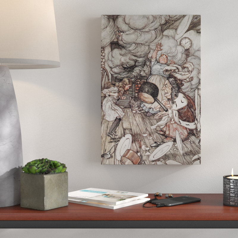 Arthur Rackham - Wrapped Canvas Print, 45 cm H x 30 cm W x 5 cm D