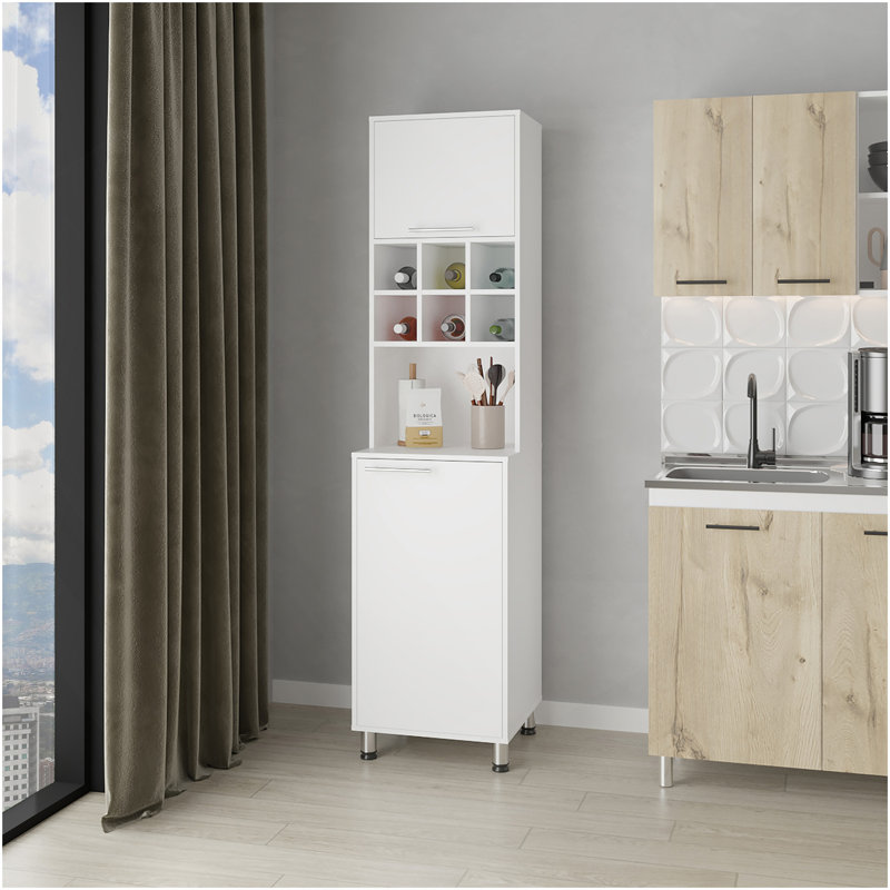 Corinth Kitchen Pantry, White
