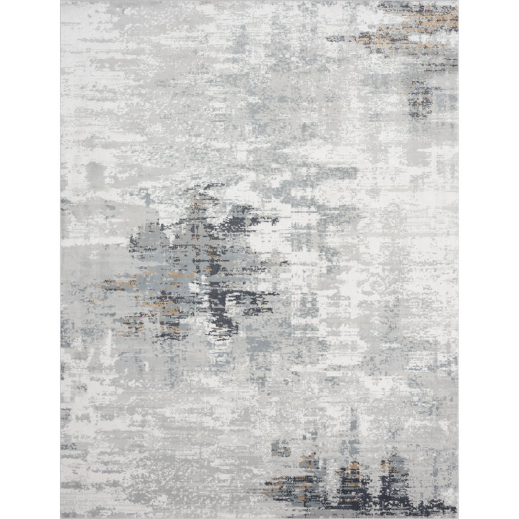 Area Rug in Gray