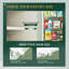 Organisateur de garde-manger au-dessus de la porte, rangement et rangement pour garde-manger à 8 niveaux, support à épices en métal pour porte de garde-manger, cuisine, buanderie, organisation de salle de bain-306867332