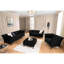 Whitby 80cm Wide Velvet Tufted Square No Pattern Footstool Ottoman-1447204537-1447204514