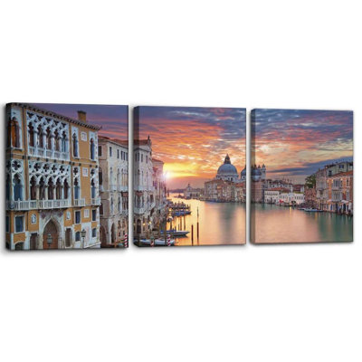3 Piece Wrapped Canvas Print