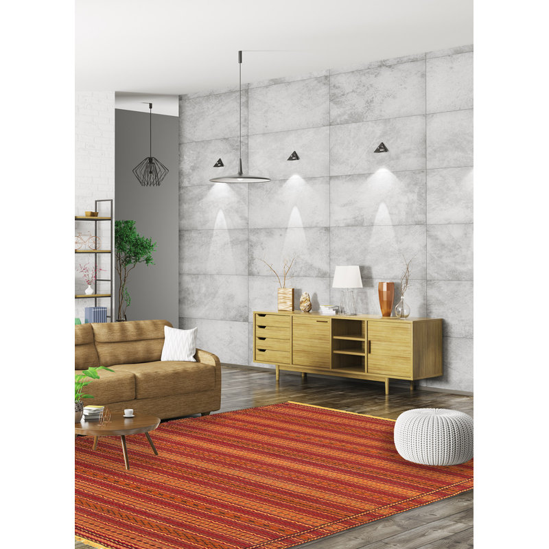 Wool Striped Indoor Rug