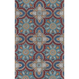 Pavilion Hand-Tufted Multicolor Recycled Polyester Indoor/Outdoor Area Rug