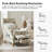 Adamsville Farmhouse Polyester Manual Recliner-2079183727