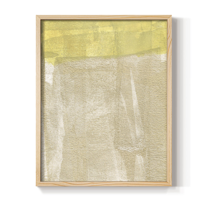 Reproduction encadrée V Cadre II - bois massif, Naturel, H 30 po x l 24 po
